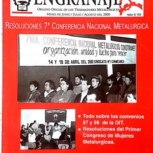 Revista Engranaje, Resoluciones 7ma Conferencia CONSTRAMET [2000]