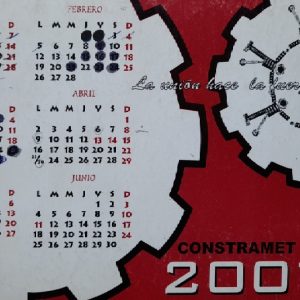 Calendario CONSTRAMET [2001]