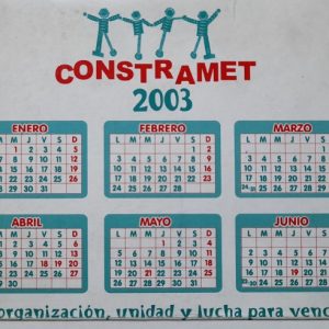 Calendario CONSTRAMET [2003]